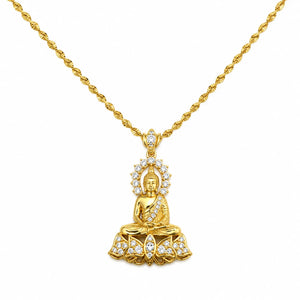Collier Bouddha Or La Maison de Bouddha