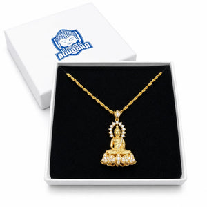 Collier Bouddha Or La Maison de Bouddha