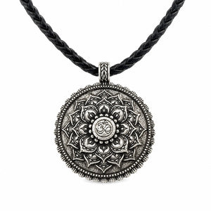 Collier Charms Lotus Blanc La Maison de Bouddha
