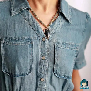 Collier Pendentif Coeur Spirituel