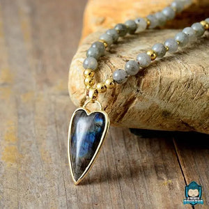 Collier Pendentif Coeur Spirituel