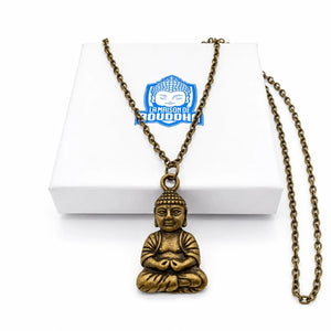 Collier de Bouddha Porte Bonheur Bronze La Maison de Bouddha