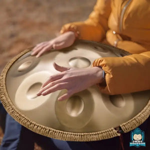 Handpan-9-Notes-Re-mineur-22-Pouces-instrument-de-musique-La-Maison-de-Bouddha