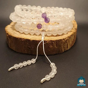 Mala-Tibetain-Cristal-de-Roche-et-perles-bleues-lapis-lazuli-poli-108-perles-La-Maison-de-Bouddha