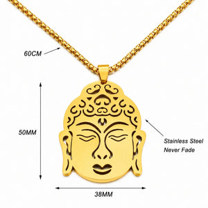 Pendentif Bijou Bouddha Doré La Maison de Bouddha