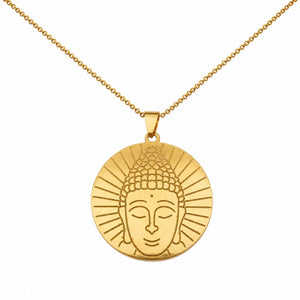 Pendentif Bouddha Doré La Maison de Bouddha