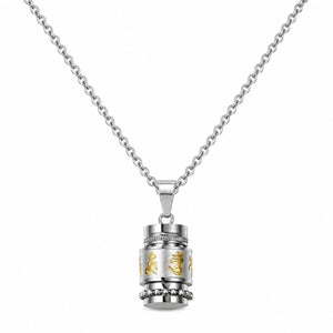 Pendentif Om Mani Padme Hum Colliers La Maison de Bouddha