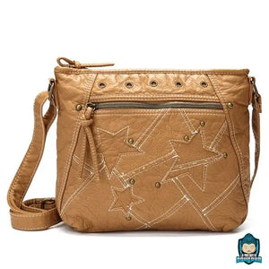 Sac-Bandouliere-Etoile-version-camel-en-cuir-PU-La-Maison-de-Bouddha