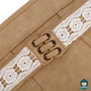 Sac-Ethnique-Boheme-Chic-Ruban-Dentelle-version-beige-ou-camel-bandoulière-réglable-bande-de-dentelle-et-lacet-de-fermeture-La-Maison-de-Bouddha