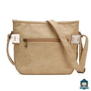 Sac-Ethnique-Boheme-Chic-Ruban-Dentelle-version-beige-ou-camel-bandoulière-réglable-cuir-PU-souple-arrière-du-sac-La-Maison-de-Bouddha