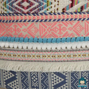 Sac-a-Dos-Ethnique-en-Toile-avec-Cordon-de-Serrage-version-Beige-avec-motifs-aztèques-et-décorations-fantaisistes-cousues-à-la-main-La-Maison-de-Bouddha