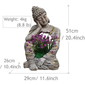 Statue Bouddha Pot de Fleur – Grand Format 51 cm 200044142 La Maison de Bouddha