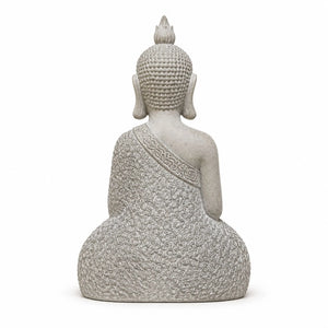 Statue Bouddha de Jardin en Oxyde de Magnésium – 43 cm La Maison de Bouddha