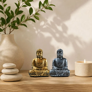 Statuette Bouddha Assis en Méditation – 7,5 cm 200044142 La Maison de Bouddha