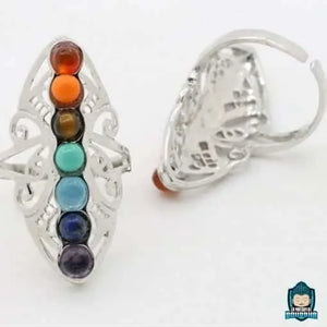 Bague 7 Chakras La Maison de Bouddha