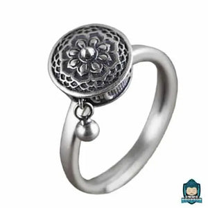 Bague Mantra Fleur de Lotus La Maison de Bouddha