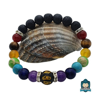 bracelet 7 chakras La Maison de Bouddha