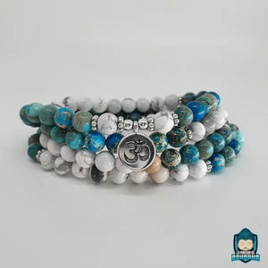 Bracelet Bouddha Howlite La Maison de Bouddha