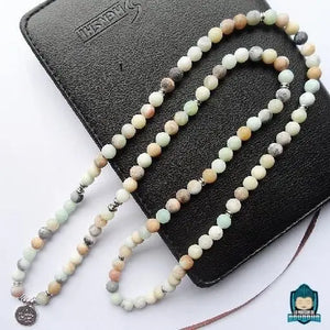 bracelet mala amazonite La Maison de Bouddha