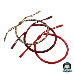 Bracelet Tressé Tibétain La Maison de Bouddha