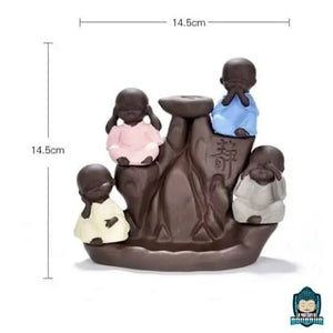 Brûle Encens Moine Bouddhiste La Maison de Bouddha