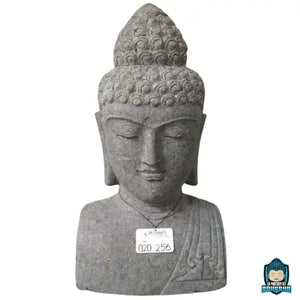 Buste de Bouddha en Pierre La Maison de Bouddha