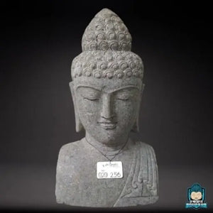 Buste de Bouddha en Pierre La Maison de Bouddha