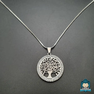 Collier Arbre de Vie Couleur Or La Maison de Bouddha