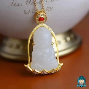 Collier Bouddha Jade