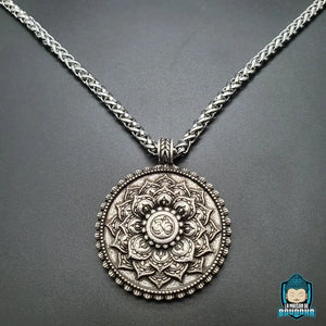 Collier Charms Lotus Blanc La Maison de Bouddha