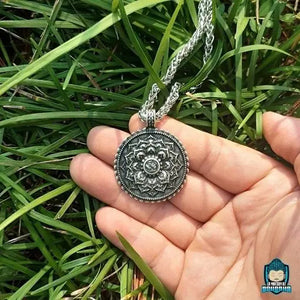 Collier Charms Lotus Blanc La Maison de Bouddha