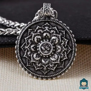 Collier Charms Lotus Blanc La Maison de Bouddha