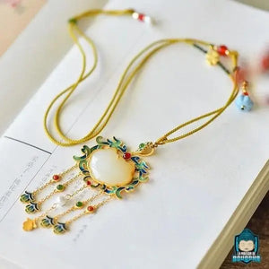 Collier Jade Tibétain
