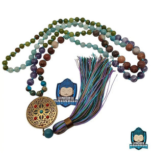 Collier Mala Fait Main La Maison de Bouddha
