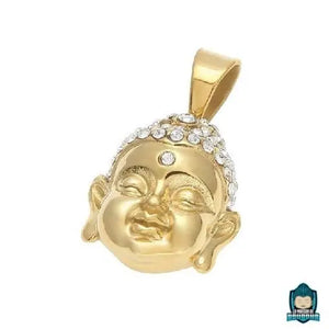 Collier avec pendentif Bouddha doré La Maison de Bouddha
