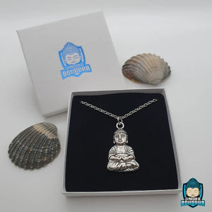 Collier de Bouddha Porte Bonheur Argent La Maison de Bouddha
