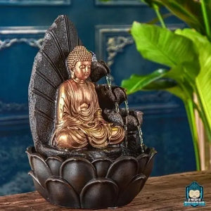 Fontaine Bouddha Lotus La Maison de Bouddha