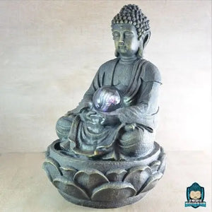 Fontaine Bouddha Médium Sphère Lumineuse La Maison de Bouddha