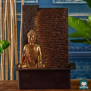 Fontaine Mur dEau Bouddha La Maison de Bouddha