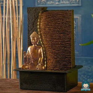 Fontaine Mur dEau Bouddha La Maison de Bouddha