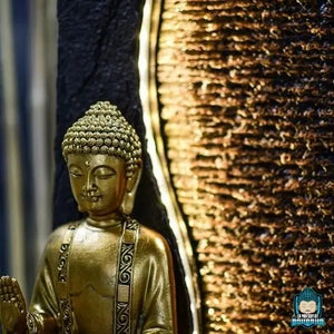 Fontaine Mur dEau Bouddha La Maison de Bouddha