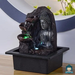 Fontaine Tête de Bouddha Intérieur La Maison de Bouddha