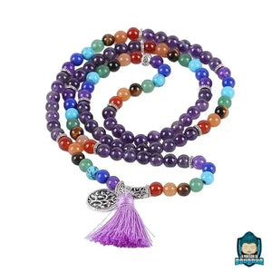 Mala 7 Chakras Arbre de Vie La Maison de Bouddha
