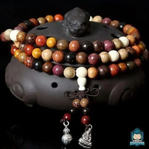 Mala Tibétain Bois de Santal La Maison de Bouddha