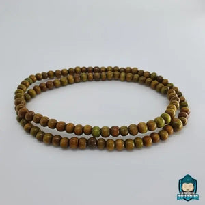 Mala Tibétain Bois de Santal Vert Bijoux La Maison de Bouddha