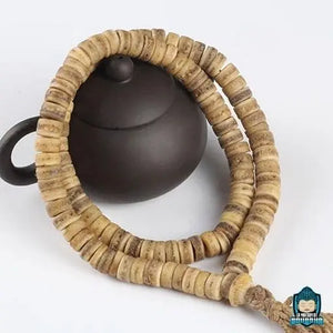 Mala Tibétain Os de Yak La Maison de Bouddha