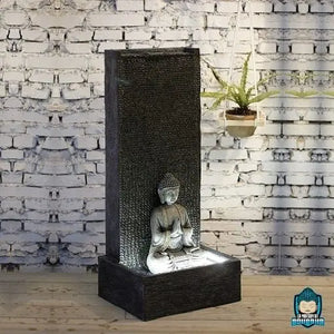 Mur D'Eau Bouddha Fontaine XL La Maison de Bouddha