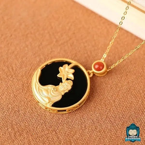 Pendentif Bouddha Tourmaline