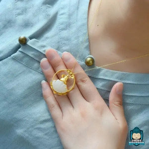 Pendentif Jade Bouddha