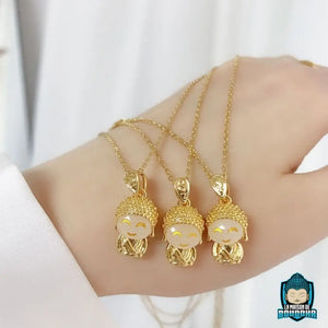 Pendentif Bouddha Jade Pour Femme La Maison de Bouddha